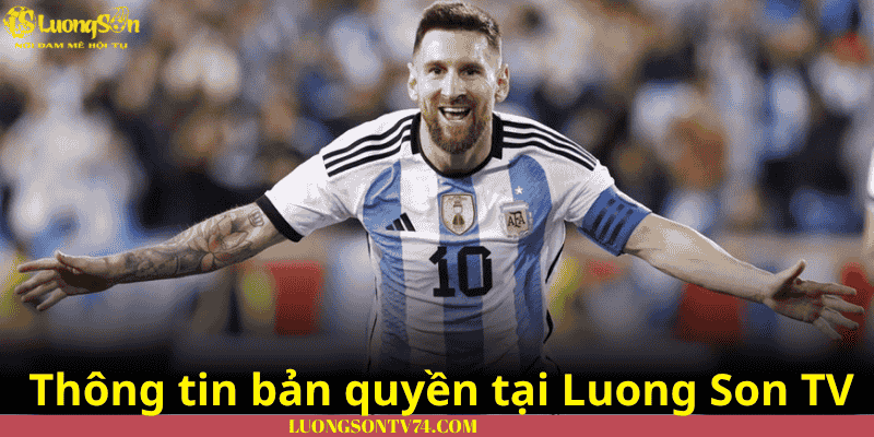 bản quyền tại Lương sơn TV